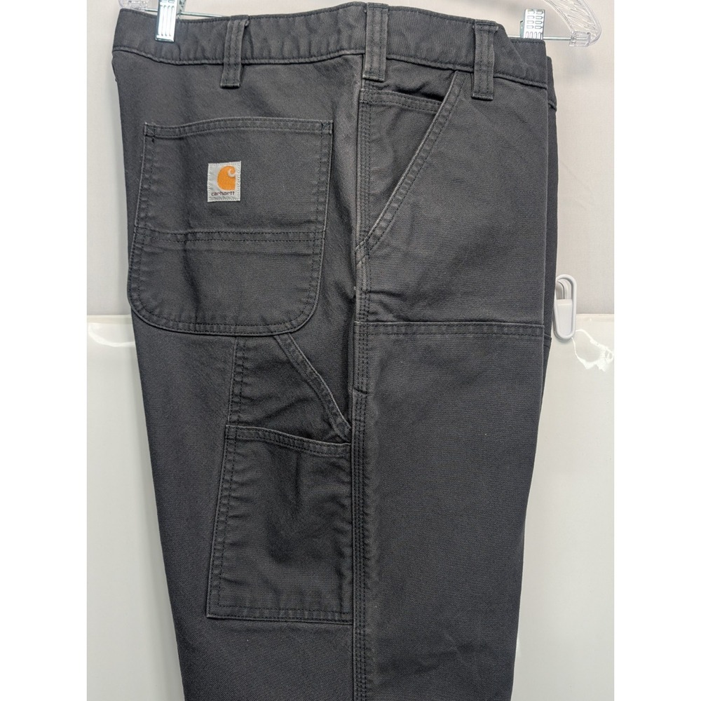 Carhartt Men's BN3334-M Double Knee Carpenter Work Pant: 38 x 30 Relaxed Fit - Picture 10 of 16